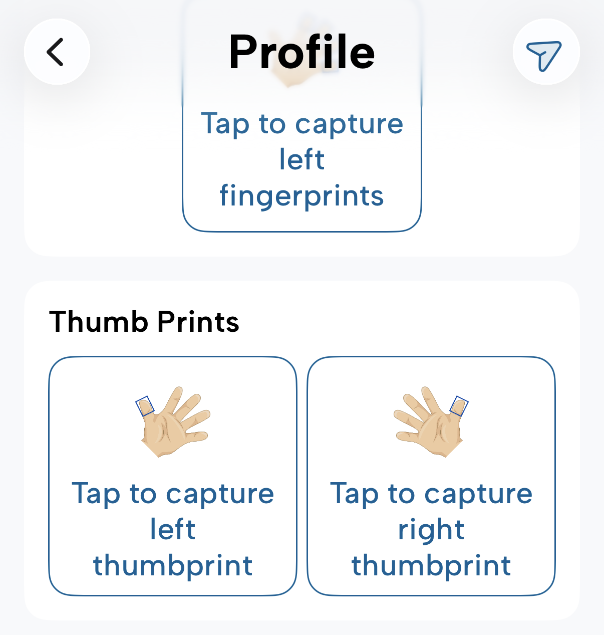 (Fingerprint Scan on iPhone Step 3: Scan the Thumb) (Fingerprint Scan on iPhone Step 3: Scan the Thumb)
